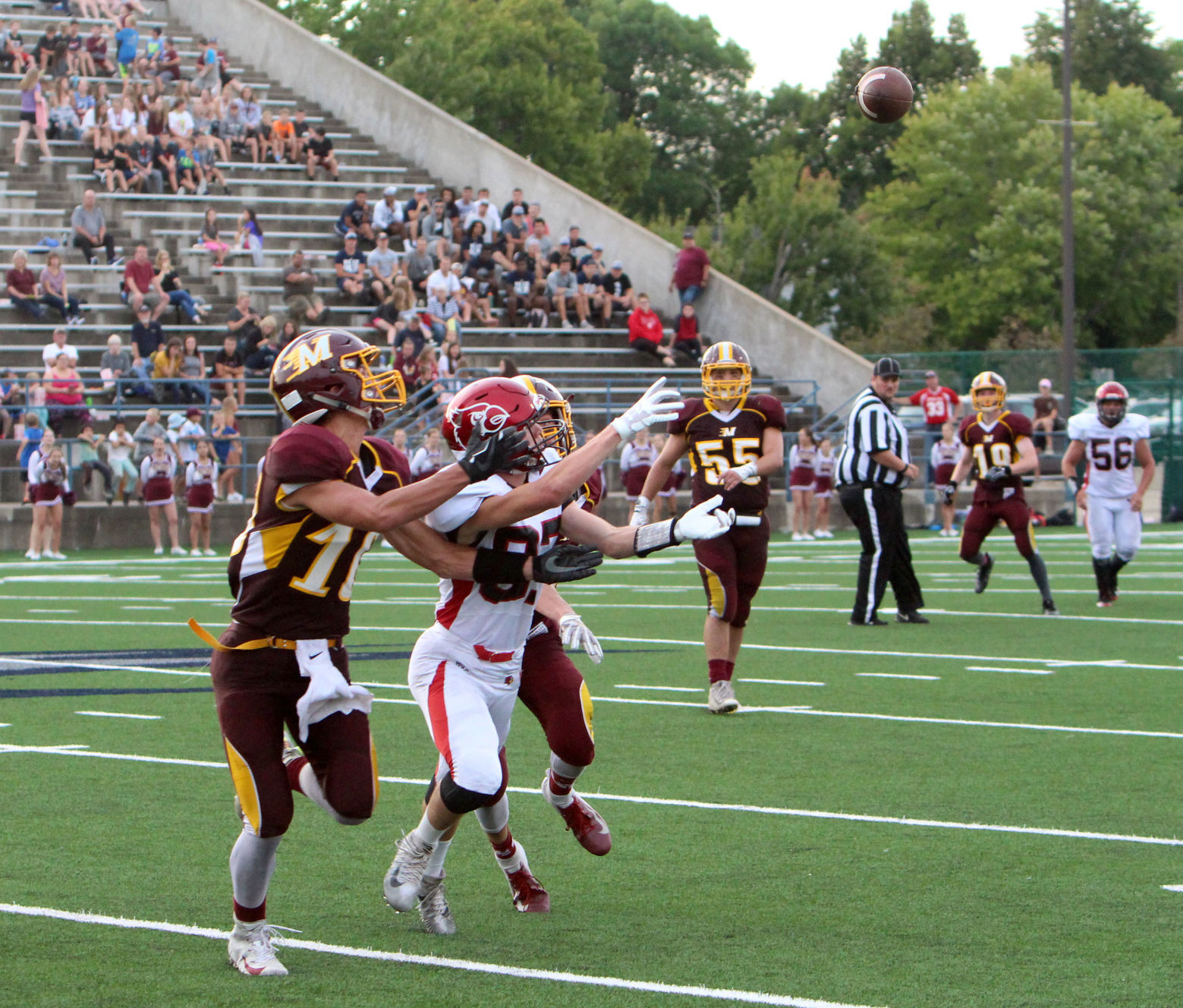 Chi-Hi football at Menomonie 8-31-18
